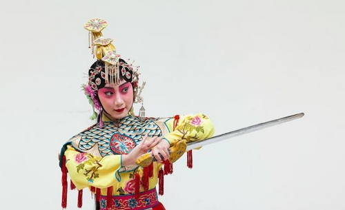 Opera actors practice various basic skills from a young age.