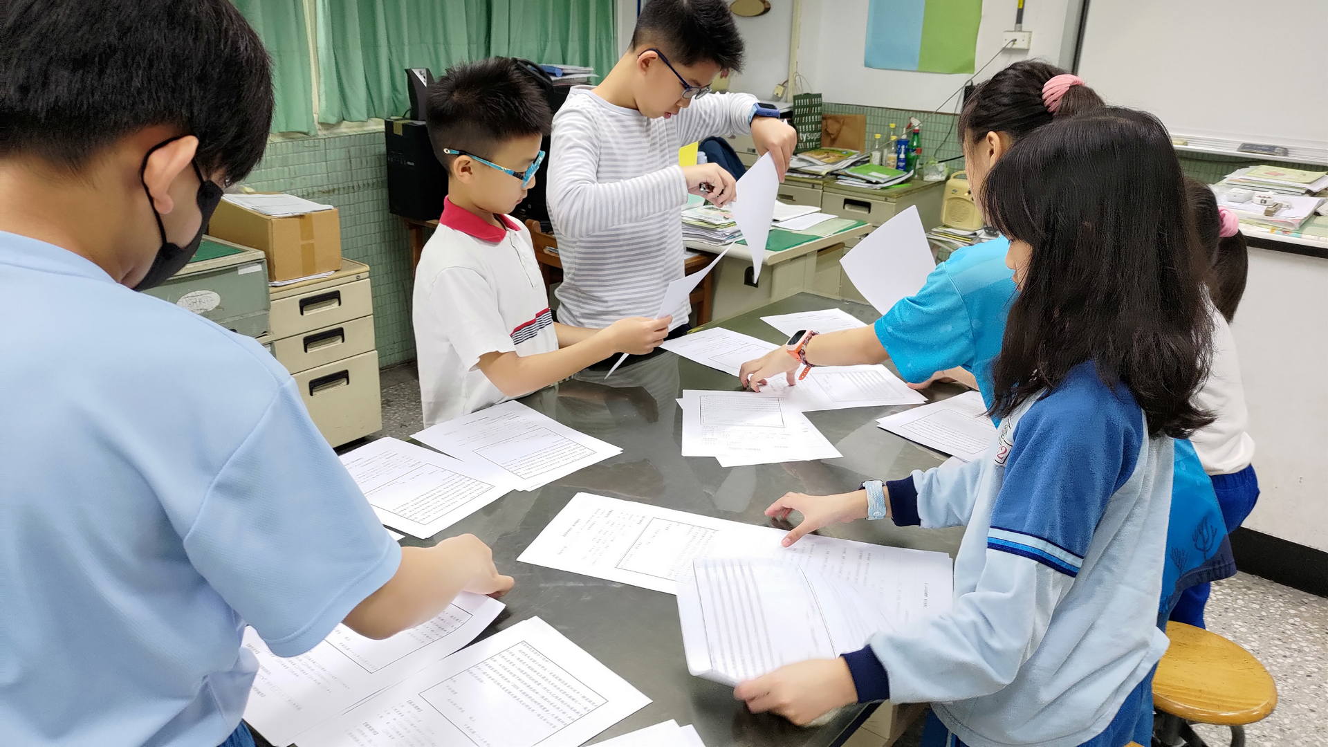 Sorting out questionnaire data