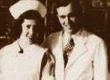 The young couple, Dr. and Mrs. Dennis.